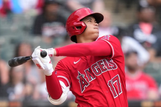Ohtani led the American League with 44 home runs, even though he missed the final month of the season for the Angels with an oblique injury.