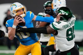 The Chargers barely moved the ball down the field against the Jets’ defense on Monday night, generating a season-low total of 191 net yards.