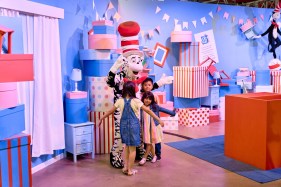 The Dr. Seuss Experience features scenes from "The Cat in the Hat," "Horton Hears a Who!," "The Lorax" and more. 