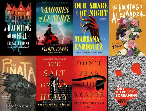 These frightening tales are perfect to get you ready for Halloween. (Courtesy of the publishers Little Brown, Berkley, Hogarth, Del Rey, Tor Nightfire, Gallery/Saga, Random House)