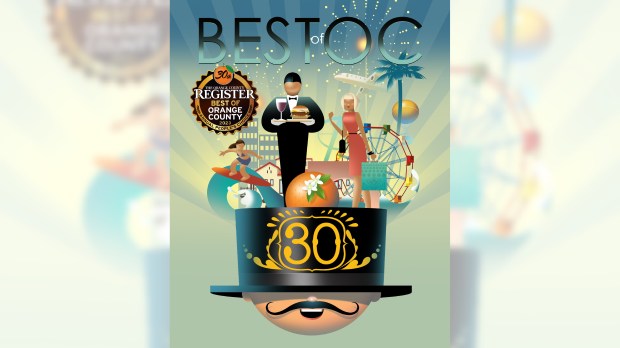 Register readers selected winners in 79 voting categories in the Best of Orange County poll. (Illustration by Amy Ning)