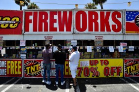 The cities only allow the sale and use of "safe and sane" fireworks that come with a State Fire Marshall seal.