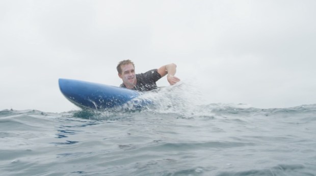 Big-wave surfer and waterman Spencer Pirdy started the "Ben Did Go" fundraiser paddle, now in its 8th year raising an estimated $175,000 to go to the Ben Carlson Scholarship and Memorial Fund. (Photo courtesy of Jack Murgatroyd/Part of Water)