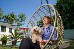 San Gabriel Valley-based Dr. Robin Holmes was part of an early wave of vets who specialize in home pet euthanasia.