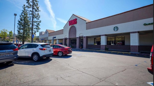 An 80-year ground lease for Nohl Plaza in Orange was sold to Regency Centers for $25.3 million. (Photo courtesy of Institutional Property Advisors)