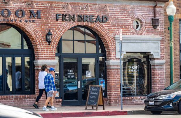 FKN Bread is located on Camino Capistrano in downtown San Juan Capistrano, a block from the train station and across the street from Mission San Juan Capistrano, on Wednesday, September 27, 2023. (Photo by Mark Rightmire, Orange County Register/SCNG)