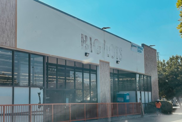 A Goodwill store is replacing the Big Lots in Orange on N. Tustin Street. The nonprofit said it expects it to open in December. (Samantha Gowen / Southern California News Group)