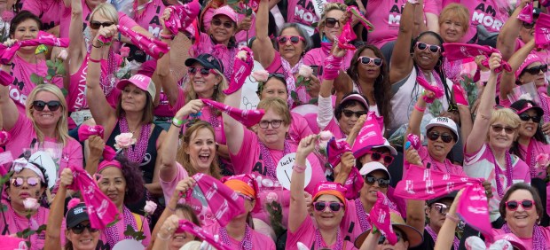 Breast cancer survivors will come together again for the More than Pink Walk on Sept. 24 at Fashion Island in Newport Beach. (Photo by Mindy Schauer, Orange County Register/SCNG)