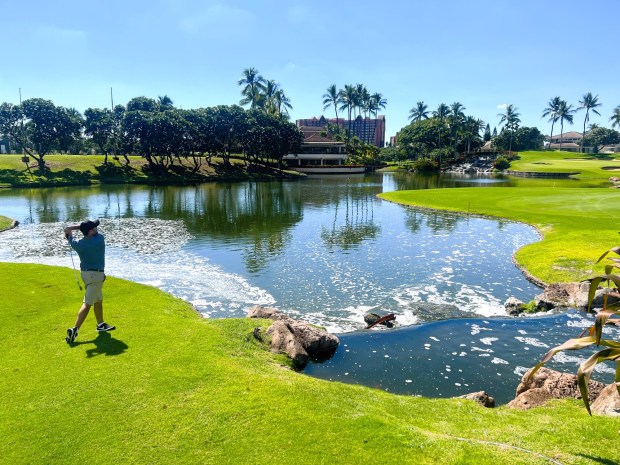 Ko Olina Golf Club is a premier course in west Oahu. (Photo by David Dickstein)